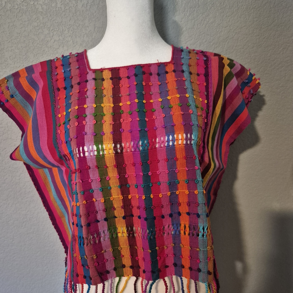 Multicolor Striped Women's Top